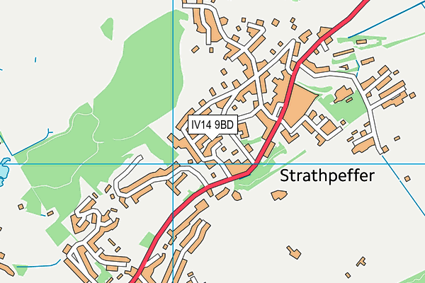 IV14 9BD map - OS VectorMap District (Ordnance Survey) IV14 9BD map - OS VectorMap District (Ordnance Survey)