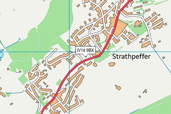 IV14 9BX map - OS VectorMap District (Ordnance Survey) IV14 9BX map - OS VectorMap District (Ordnance Survey)