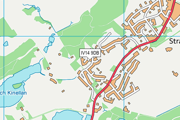 IV14 9DB map - OS VectorMap District (Ordnance Survey) IV14 9DB map - OS VectorMap District (Ordnance Survey)