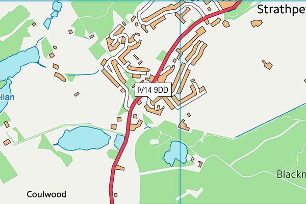 IV14 9DD map - OS VectorMap District (Ordnance Survey) IV14 9DD map - OS VectorMap District (Ordnance Survey)