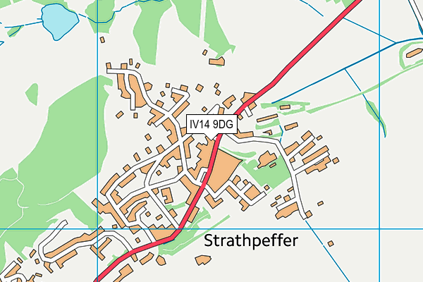 IV14 9DG map - OS VectorMap District (Ordnance Survey) IV14 9DG map - OS VectorMap District (Ordnance Survey)