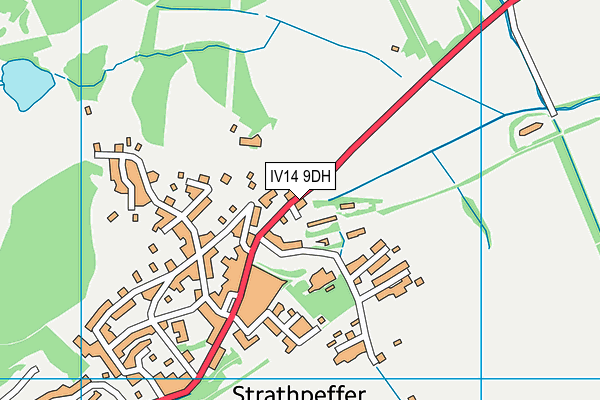 IV14 9DH map - OS VectorMap District (Ordnance Survey) IV14 9DH map - OS VectorMap District (Ordnance Survey)
