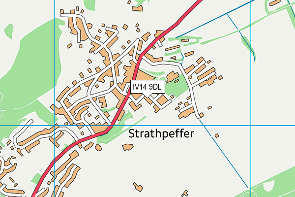 IV14 9DL map - OS VectorMap District (Ordnance Survey) IV14 9DL map - OS VectorMap District (Ordnance Survey)
