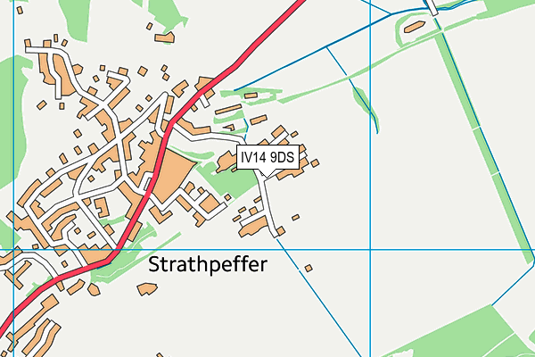 IV14 9DS map - OS VectorMap District (Ordnance Survey) IV14 9DS map - OS VectorMap District (Ordnance Survey)