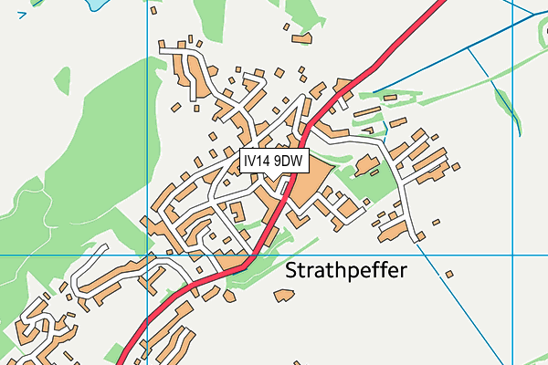 IV14 9DW map - OS VectorMap District (Ordnance Survey) IV14 9DW map - OS VectorMap District (Ordnance Survey)