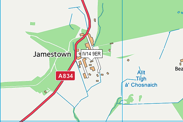 IV14 9ER map - OS VectorMap District (Ordnance Survey) IV14 9ER map - OS VectorMap District (Ordnance Survey)