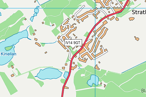 IV14 9GT map - OS VectorMap District (Ordnance Survey) IV14 9GT map - OS VectorMap District (Ordnance Survey)