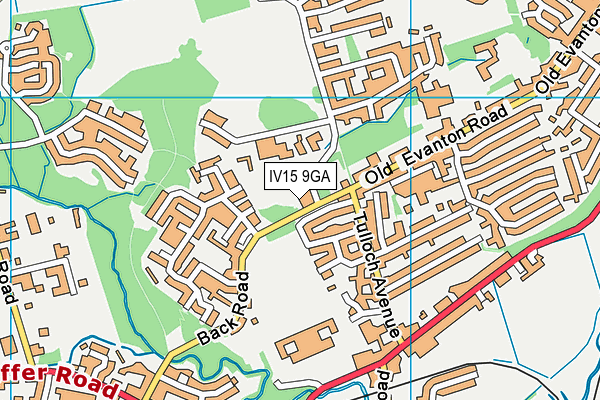 IV15 9GA map - OS VectorMap District (Ordnance Survey) IV15 9GA map - OS VectorMap District (Ordnance Survey)