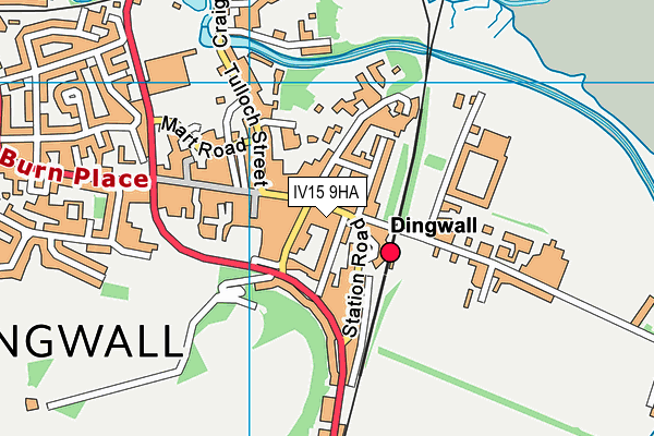 IV15 9HA map - OS VectorMap District (Ordnance Survey) IV15 9HA map - OS VectorMap District (Ordnance Survey)