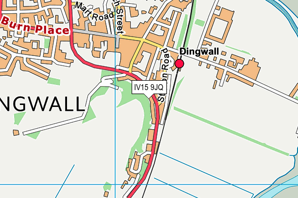 IV15 9JQ map - OS VectorMap District (Ordnance Survey) IV15 9JQ map - OS VectorMap District (Ordnance Survey)