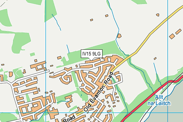 IV15 9LG map - OS VectorMap District (Ordnance Survey) IV15 9LG map - OS VectorMap District (Ordnance Survey)