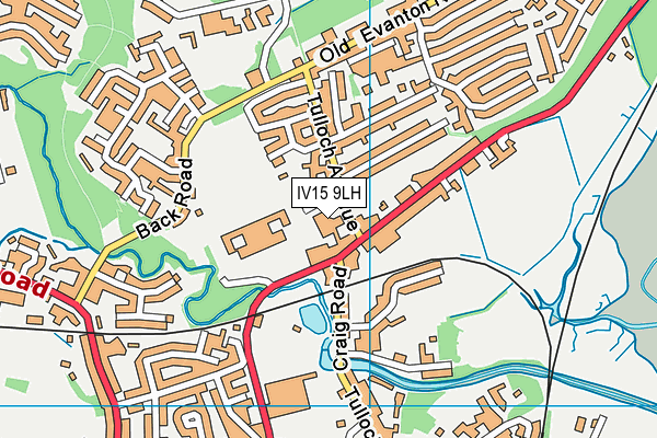 IV15 9LH map - OS VectorMap District (Ordnance Survey) IV15 9LH map - OS VectorMap District (Ordnance Survey)
