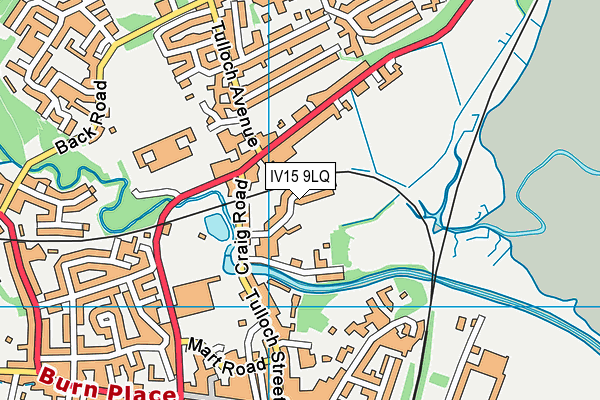 IV15 9LQ map - OS VectorMap District (Ordnance Survey) IV15 9LQ map - OS VectorMap District (Ordnance Survey)