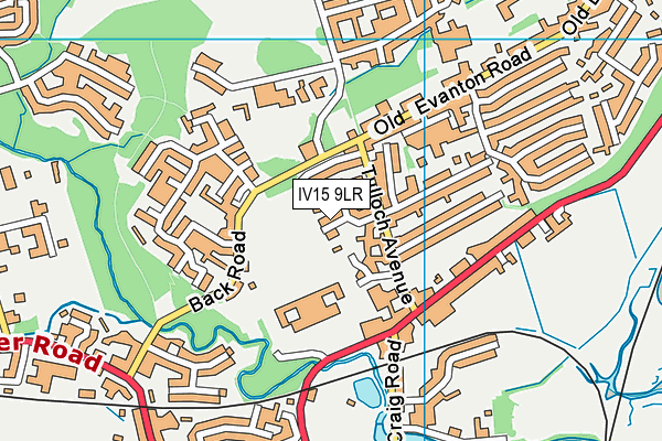IV15 9LR map - OS VectorMap District (Ordnance Survey) IV15 9LR map - OS VectorMap District (Ordnance Survey)