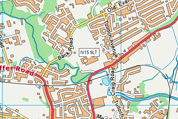 IV15 9LT map - OS VectorMap District (Ordnance Survey) IV15 9LT map - OS VectorMap District (Ordnance Survey)