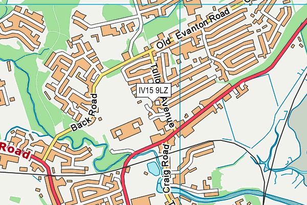 IV15 9LZ map - OS VectorMap District (Ordnance Survey) IV15 9LZ map - OS VectorMap District (Ordnance Survey)