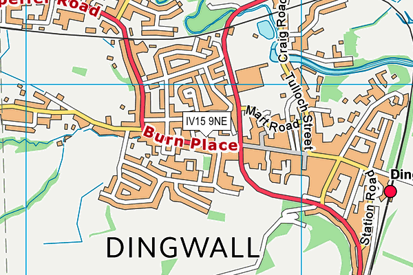 IV15 9NE map - OS VectorMap District (Ordnance Survey) IV15 9NE map - OS VectorMap District (Ordnance Survey)