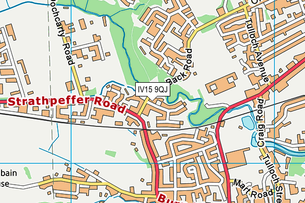 IV15 9QJ map - OS VectorMap District (Ordnance Survey) IV15 9QJ map - OS VectorMap District (Ordnance Survey)