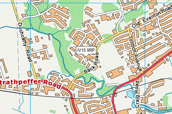 IV15 9RP map - OS VectorMap District (Ordnance Survey) IV15 9RP map - OS VectorMap District (Ordnance Survey)
