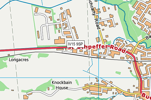 IV15 9SP map - OS VectorMap District (Ordnance Survey) IV15 9SP map - OS VectorMap District (Ordnance Survey)