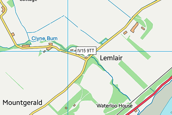 IV15 9TT map - OS VectorMap District (Ordnance Survey) IV15 9TT map - OS VectorMap District (Ordnance Survey)