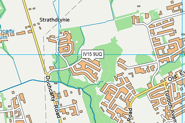 IV15 9UQ map - OS VectorMap District (Ordnance Survey) IV15 9UQ map - OS VectorMap District (Ordnance Survey)