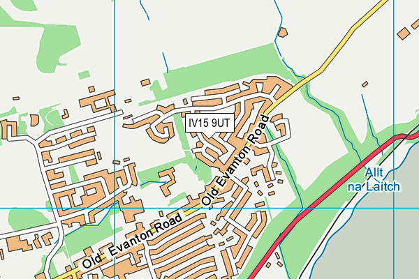 IV15 9UT map - OS VectorMap District (Ordnance Survey) IV15 9UT map - OS VectorMap District (Ordnance Survey)