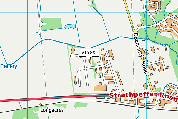 IV15 9XL map - OS VectorMap District (Ordnance Survey) IV15 9XL map - OS VectorMap District (Ordnance Survey)