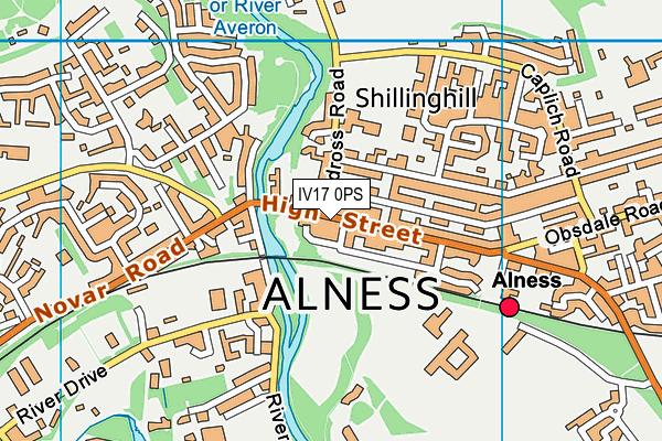 IV17 0PS map - OS VectorMap District (Ordnance Survey) IV17 0PS map - OS VectorMap District (Ordnance Survey)
