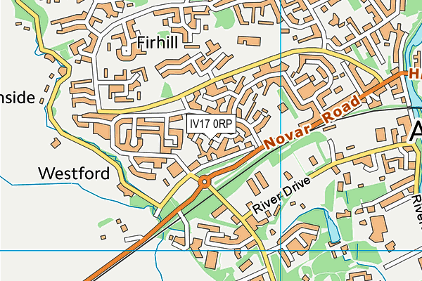IV17 0RP map - OS VectorMap District (Ordnance Survey) IV17 0RP map - OS VectorMap District (Ordnance Survey)