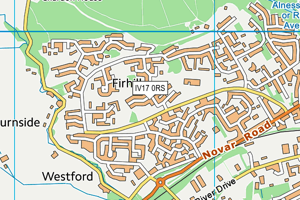 IV17 0RS map - OS VectorMap District (Ordnance Survey) IV17 0RS map - OS VectorMap District (Ordnance Survey)