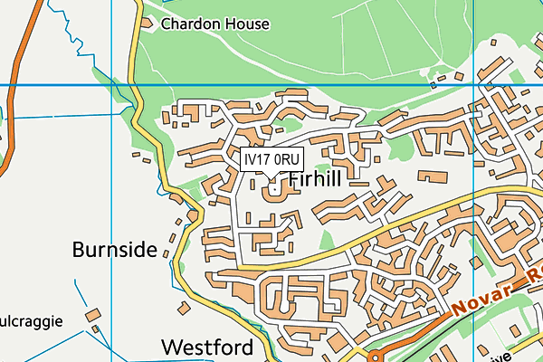 IV17 0RU map - OS VectorMap District (Ordnance Survey) IV17 0RU map - OS VectorMap District (Ordnance Survey)