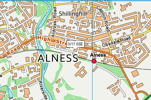 IV17 0SE map - OS VectorMap District (Ordnance Survey) IV17 0SE map - OS VectorMap District (Ordnance Survey)