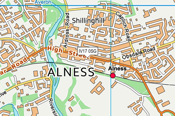 IV17 0SG map - OS VectorMap District (Ordnance Survey) IV17 0SG map - OS VectorMap District (Ordnance Survey)
