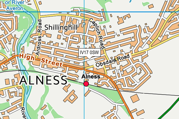 IV17 0SW map - OS VectorMap District (Ordnance Survey) IV17 0SW map - OS VectorMap District (Ordnance Survey)