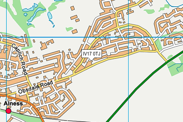 IV17 0TJ map - OS VectorMap District (Ordnance Survey) IV17 0TJ map - OS VectorMap District (Ordnance Survey)