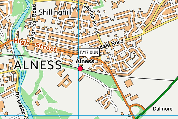 IV17 0UN map - OS VectorMap District (Ordnance Survey) IV17 0UN map - OS VectorMap District (Ordnance Survey)