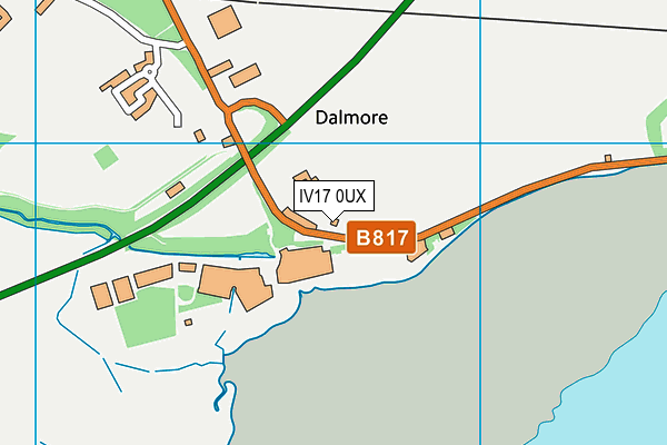 IV17 0UX map - OS VectorMap District (Ordnance Survey) IV17 0UX map - OS VectorMap District (Ordnance Survey)