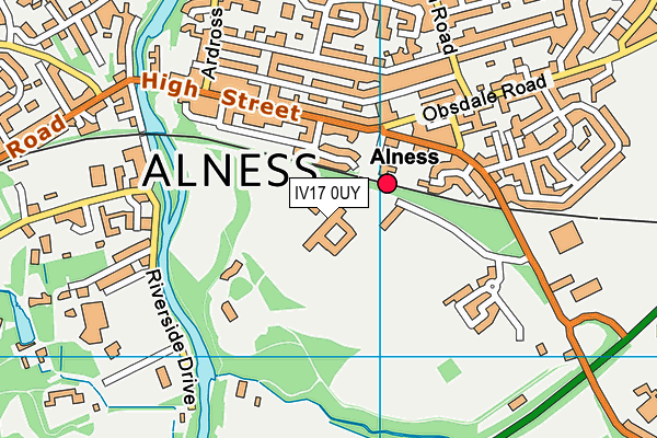 IV17 0UY map - OS VectorMap District (Ordnance Survey) IV17 0UY map - OS VectorMap District (Ordnance Survey)
