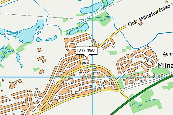 IV17 0WZ map - OS VectorMap District (Ordnance Survey) IV17 0WZ map - OS VectorMap District (Ordnance Survey)