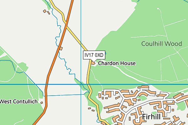 IV17 0XD map - OS VectorMap District (Ordnance Survey) IV17 0XD map - OS VectorMap District (Ordnance Survey)