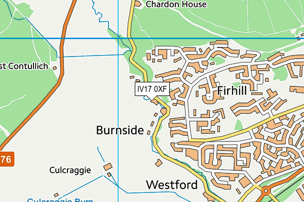 IV17 0XF map - OS VectorMap District (Ordnance Survey) IV17 0XF map - OS VectorMap District (Ordnance Survey)