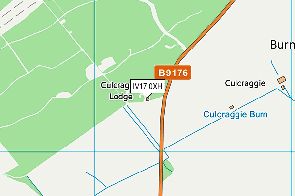 IV17 0XH map - OS VectorMap District (Ordnance Survey) IV17 0XH map - OS VectorMap District (Ordnance Survey)