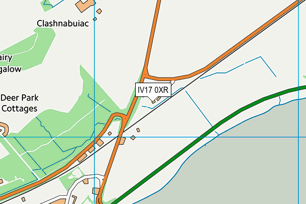IV17 0XR map - OS VectorMap District (Ordnance Survey) IV17 0XR map - OS VectorMap District (Ordnance Survey)