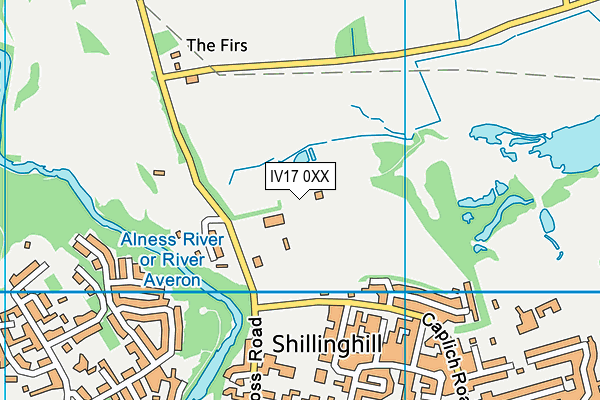 IV17 0XX map - OS VectorMap District (Ordnance Survey) IV17 0XX map - OS VectorMap District (Ordnance Survey)