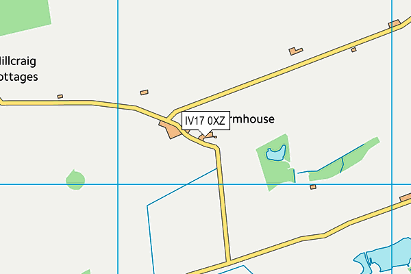 IV17 0XZ map - OS VectorMap District (Ordnance Survey) IV17 0XZ map - OS VectorMap District (Ordnance Survey)
