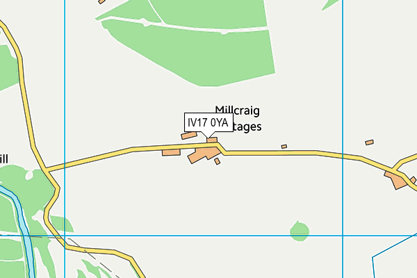 IV17 0YA map - OS VectorMap District (Ordnance Survey) IV17 0YA map - OS VectorMap District (Ordnance Survey)