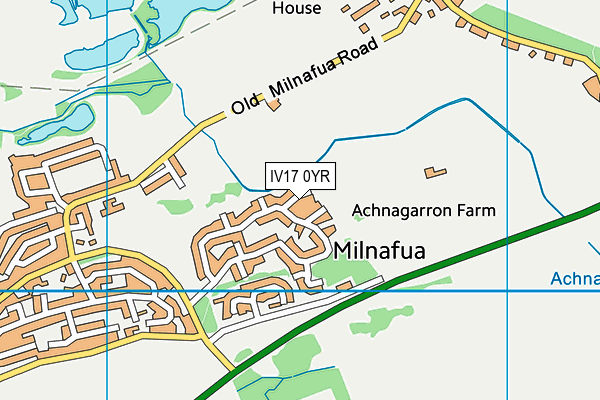 IV17 0YR map - OS VectorMap District (Ordnance Survey) IV17 0YR map - OS VectorMap District (Ordnance Survey)