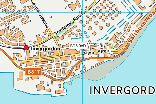 IV18 0AD map - OS VectorMap District (Ordnance Survey) IV18 0AD map - OS VectorMap District (Ordnance Survey)
