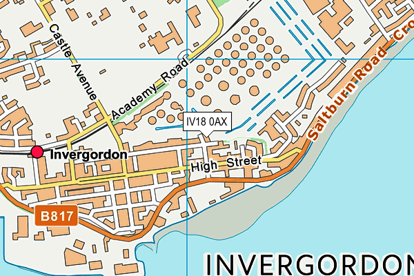 IV18 0AX map - OS VectorMap District (Ordnance Survey) IV18 0AX map - OS VectorMap District (Ordnance Survey)